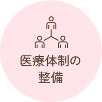 医療体制の整備